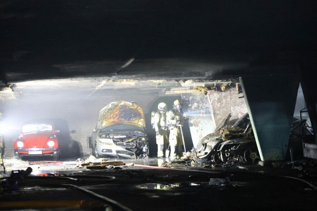 Schade brand parkeergarage | System-Care B.V.