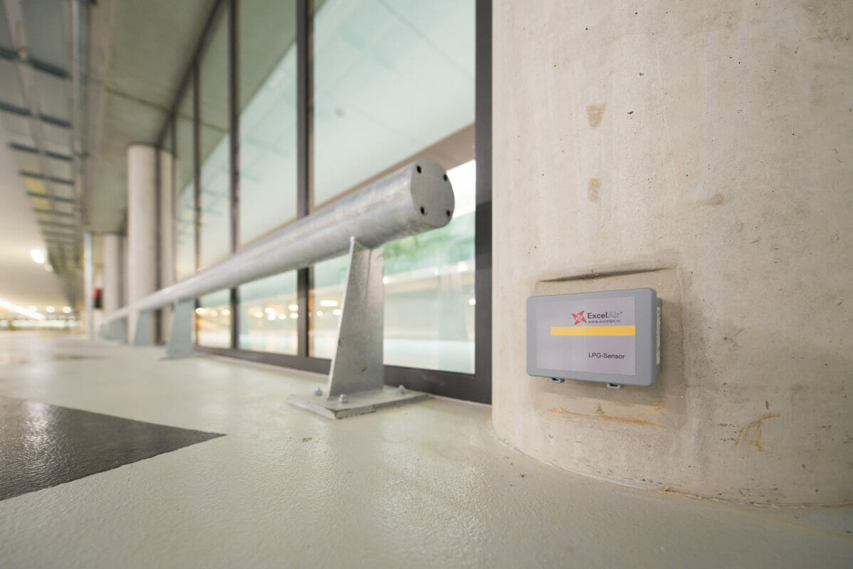 LPG sensor SystemCare laag bij grond